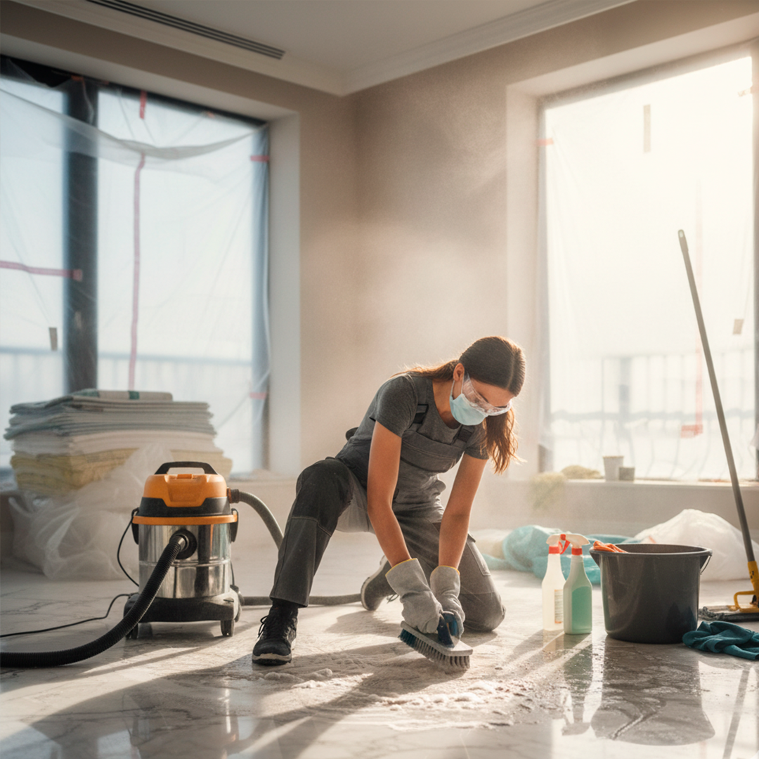Post-Construction Cleaning: From Dusty to Dream-Home Ready